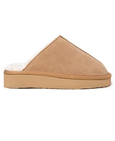 Minnetonka Women's Stefanie Suede Scuff Slippers