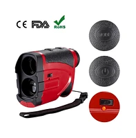 Yescom 1000 Yards 6x Golf Rangefinder Accurate Scan Flag-lock Speed Slope Angle Hunting