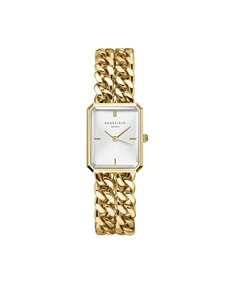 Rosefield Octagon Xs Double Chain - Women's Watch