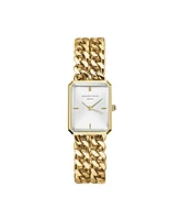 Rosefield Studio Women's Gold Tone Stainless Steel Bracelet Watch 24mm