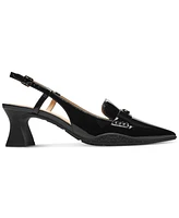 Coach Women's Nikola Slingback Kitten Heel Pumps