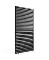 Aluminum Louver Grille for Pergolas (1/3 Coverage, 13FT)