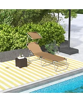 Adjustable Chaise Lounge for Outdoors