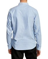 Rvca Men's That'll Do Stretch Long Sleeve Woven Shirt