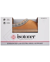 Isotoner Signature Women's Clara Microsuede Clog Slippers