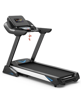 Sugift 4.75 Hp Treadmill with App and Auto Incline for Home and Apartment