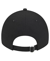New Era Men's and Women's Black Seattle Storm Core Logo 9TWENTY Adjustable Hat
