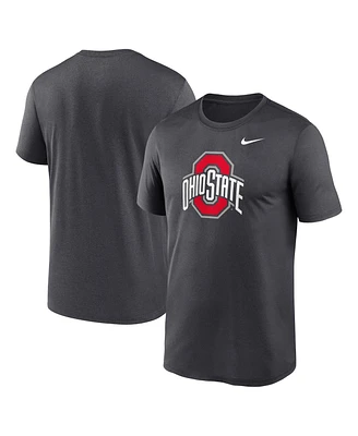 Nike Men's Anthracite Ohio State Buckeyes Primetime Legend Logo T-Shirt