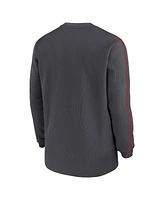 Nike Men's Anthracite Ohio State Buckeyes 2024 Sideline Coaches Long Sleeve Top