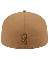 New Era Men's Tan Boston Celtics 59FIFTY Fitted Hat