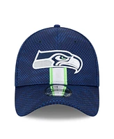 New Era Men's College Navy Seattle Seahawks 2024 Sideline 39THIRTY Flex Hat