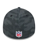 New Era Men's Black Philadelphia Eagles 2024 Sideline 39THIRTY Flex Hat