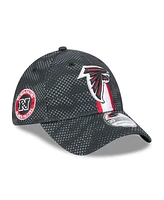 New Era Men's Black Atlanta Falcons 2024 Sideline 39THIRTY Flex Hat