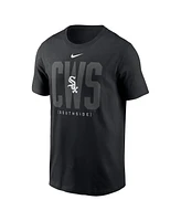 Nike Men's Black Chicago White Sox Fashion Local T-Shirt