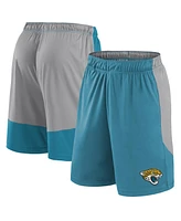 Fanatics Men's Teal Jacksonville Jaguars Big Tall Team Logo Shorts