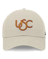 Nike Men's Stone Usc Trojans Legacy Club Swoosh Performance Adjustable Hat