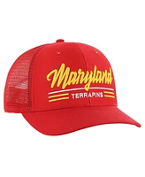 '47 Brand Men's Red Maryland Terrapins Garner Trucker Adjustable Hat