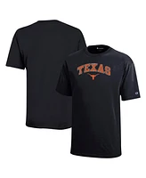 Champion Big Boys and Girls Texas Texas Longhorns Arch Over Logo T-Shirt