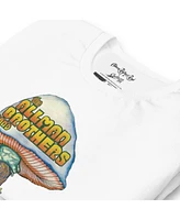 Section 119 Men's and Women's White The Allman Brothers Band Color Mushroom Tri-Blend T-Shirt