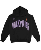 Playa Society Men's and Women's Eclipse Black Golden State Valkyries Pullover Hoodie