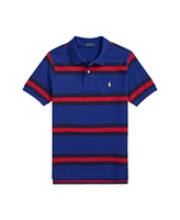 Polo Ralph Lauren Big Boys Striped Cotton Mesh Shirt