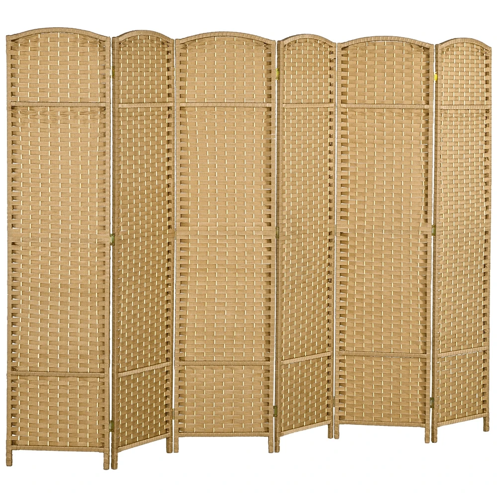 Simplie Fun Folding Room Divider, 5.6' Privacy Screen