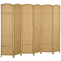 Streamdale Furniture Folding Room Divider, 5.6' Privacy Screen