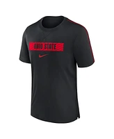 Nike Men's Ohio State Buckeyes 2024/25 Sideline Player Performance Tri-Blend T-Shirt