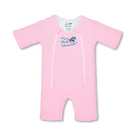 Baby Merlin's Magic Sleepsuit Boys Sleepsuit, Microfleece Transition Swaddle, Pink 6-9 months