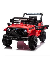 Streamdale Furniture Kids Electric Ride-On Truck: 12V, Parent Control