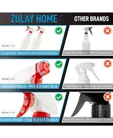 Zulay Kitchen Leakproof Cleaning Spray Bottle Set (2 Pack 24oz)