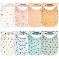 KeaBabies Baby Boys 8-Pack Bibs for Boys, Girls, Pull-on Bibs, Drool Boy, Girl, Bib Unisex