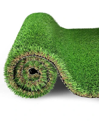 Simplie Fun Artificial Grass Runner for Outdoor Decor and Pet Use