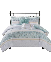 Madison Park Caralie Seersucker 5-Pc. Comforter Set