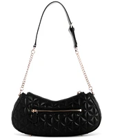 Guess Kori Top Zip Medium Quilted Shoulder Bag