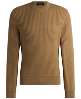 Boss by Hugo Men's Wool-Blend Knitted Sweater