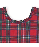 Gerber Toddler Girls Holiday Plaid About You Long Sleeve Dress