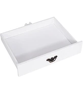 Skonyon Home Office Writing Desk with 4 Drawer Computer Study Table