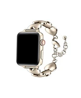 Posh Tech Lover Heart Stainless Steel Band For Apple Watch