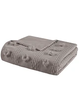 Intelligent Design Lucy Clip Jacquard 3-Piece Duvet Cover Set, Twin/Twin Xl