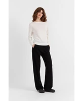 Chinti and Parker Women's Chinti & Parker Pure Merino Ultra Fine Crew Neck Sweater