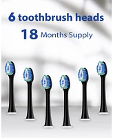 MySmile Electric Toothbrush Replacement Heads, 6 Packs