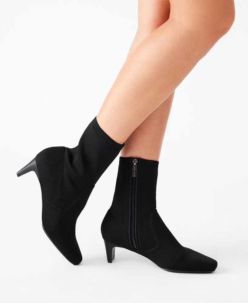 Anne Klein Women's Iga Low Heel Dress Booties