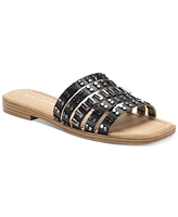 Sun + Stone Women's Martaa Stud Slides, Created for Macy's