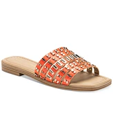 Sun + Stone Women's Martaa Stud Slides, Created for Macy's