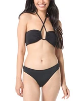 Vince Camuto Womens Bandeau Bikini Top High Cut Bikini Bottoms