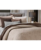 Hotel Collection Woodgrain 3-Pc. Duvet Cover Set, Full/Queen, Exclusively at Macy's