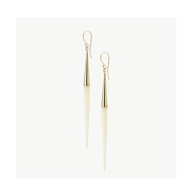 Soko Capped Quill Dangle Earrings