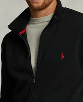 Polo Ralph Lauren Men's Big & Tall Double-Knit Track Jacket