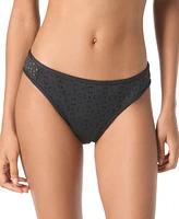 Michael Kors Women's Laser Cut Hipster Bikini Bottoms